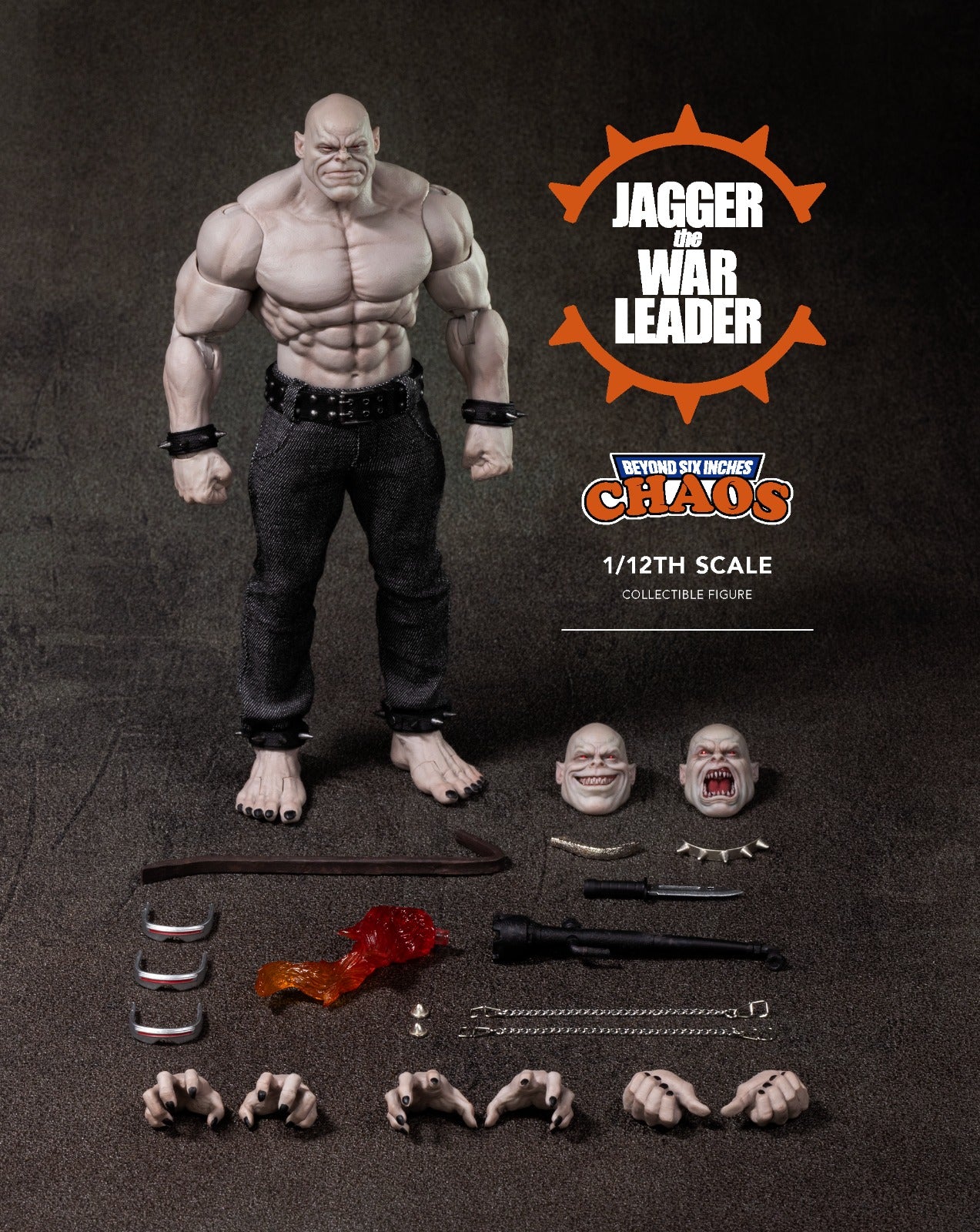CHAOS CHA-003 Jagger The War Leader 1/12 Action Figure