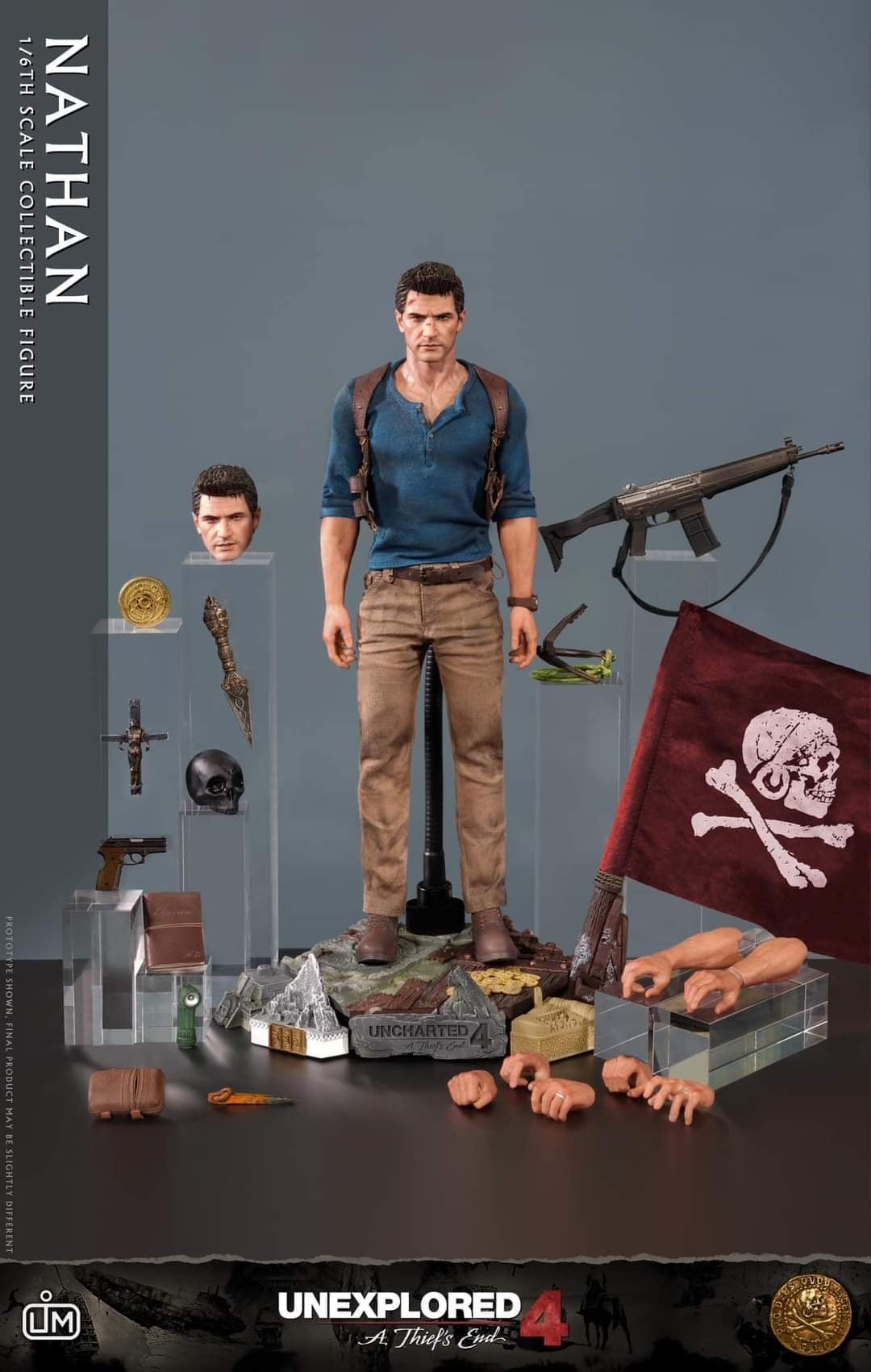 LIMTOYS – Nathan Drake 1/6 Scale Collectible Figure (Uncharted 4) Videogame