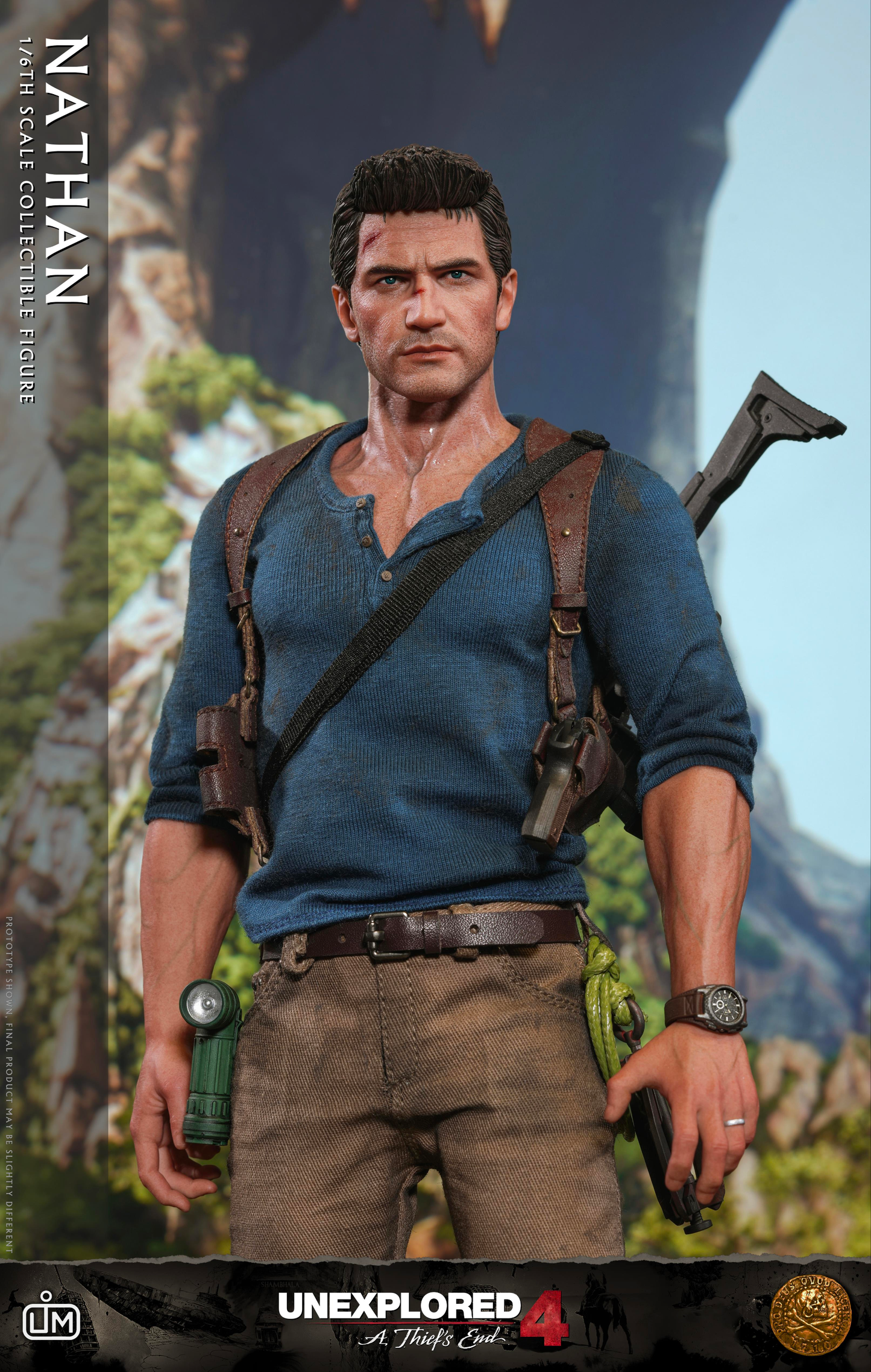 LIMTOYS – Nathan Drake 1/6 Scale Collectible Figure (Uncharted 4) Videogame