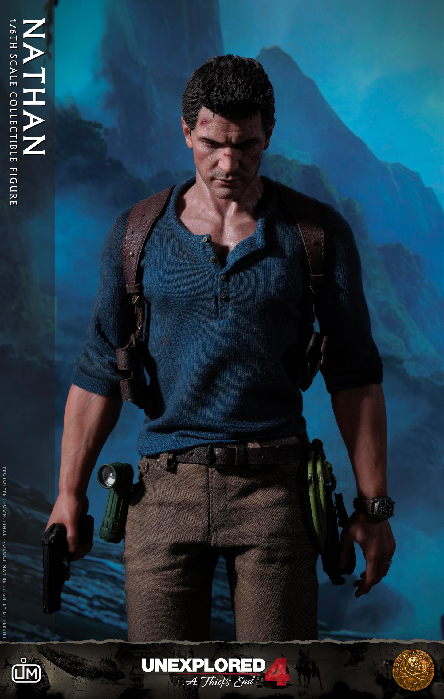 LIMTOYS – Nathan Drake 1/6 Scale Collectible Figure (Uncharted 4) Videogame