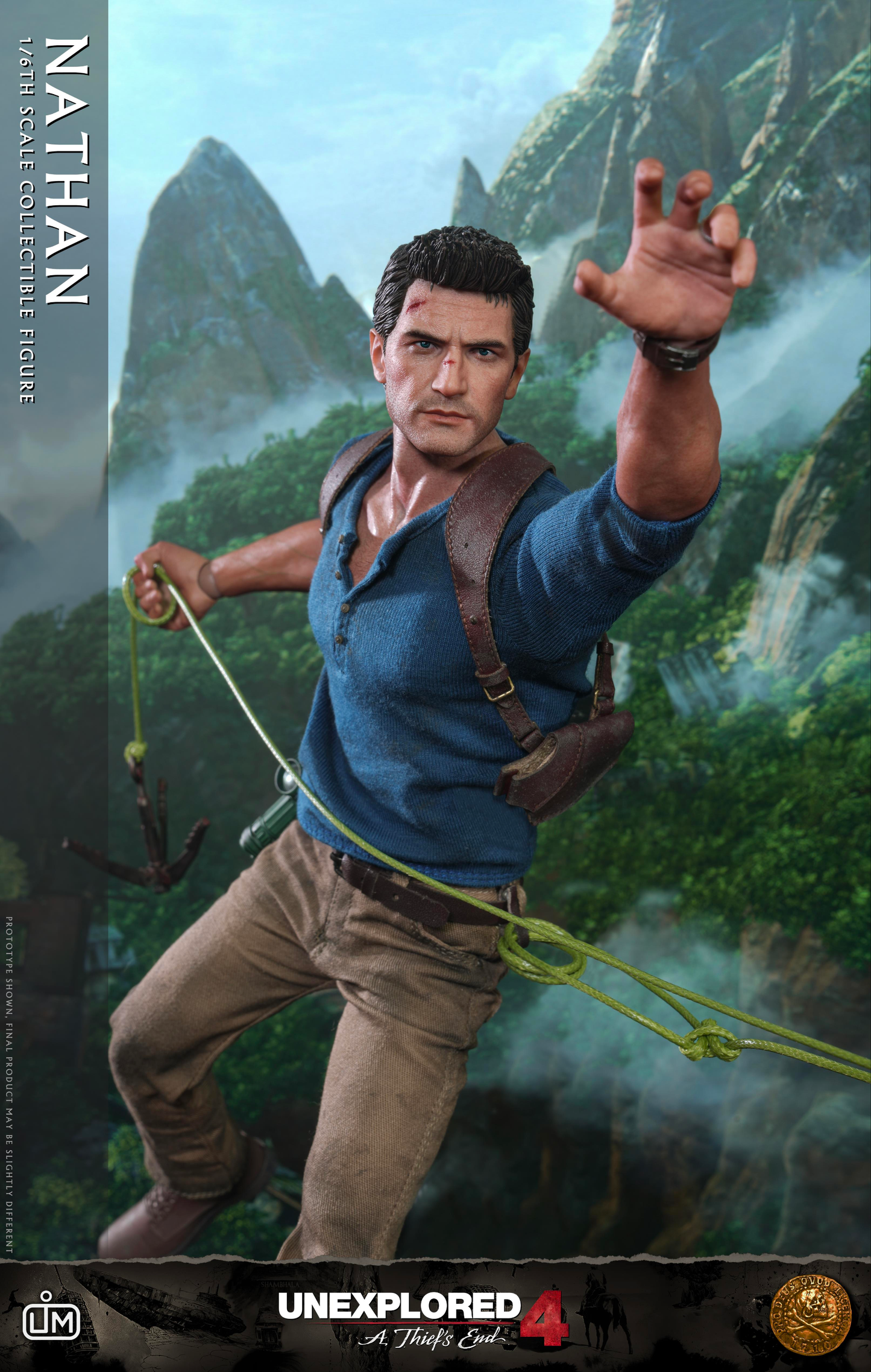 LIMTOYS – Nathan Drake 1/6 Scale Collectible Figure (Uncharted 4) Videogame