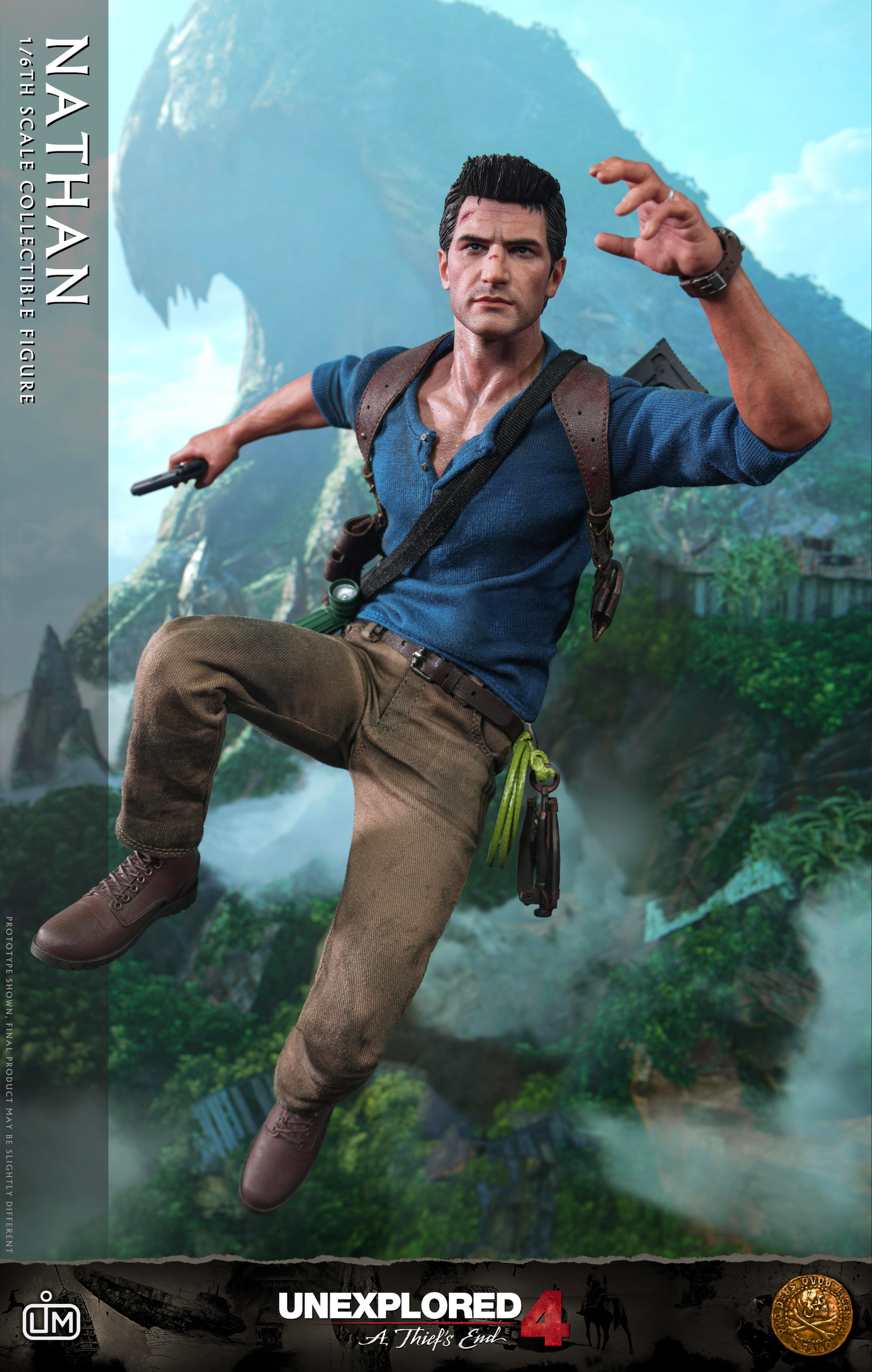 LIMTOYS – Nathan Drake 1/6 Scale Collectible Figure (Uncharted 4) Videogame