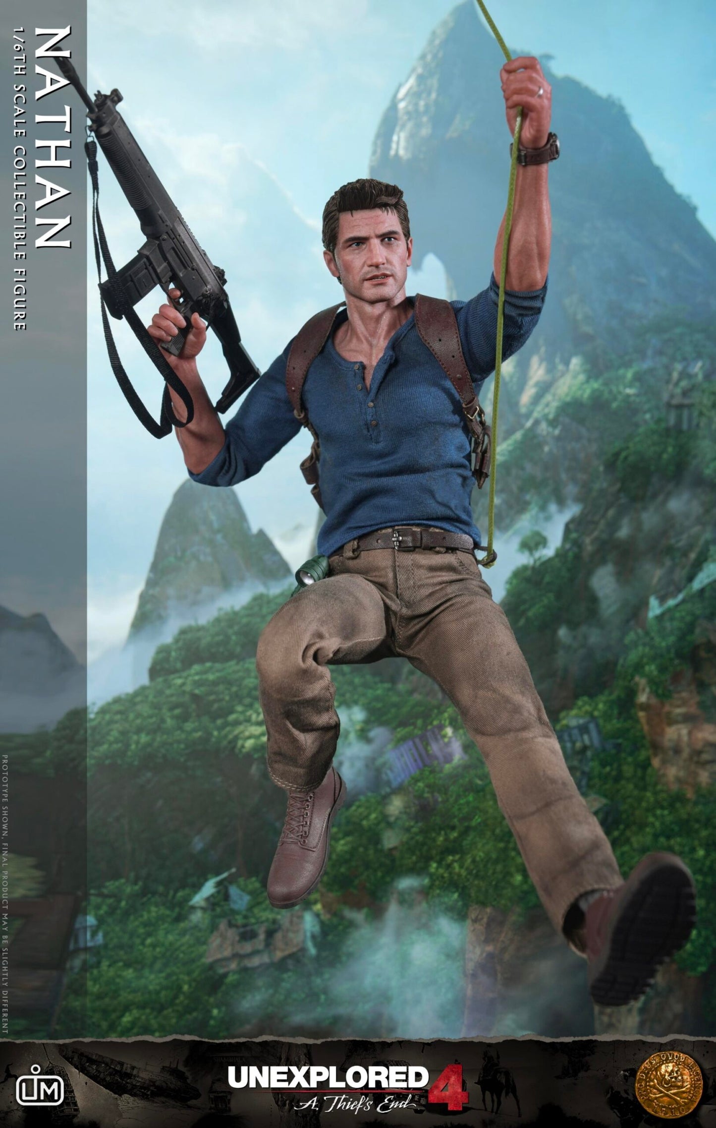 LIMTOYS – Nathan Drake 1/6 Scale Collectible Figure (Uncharted 4) Videogame
