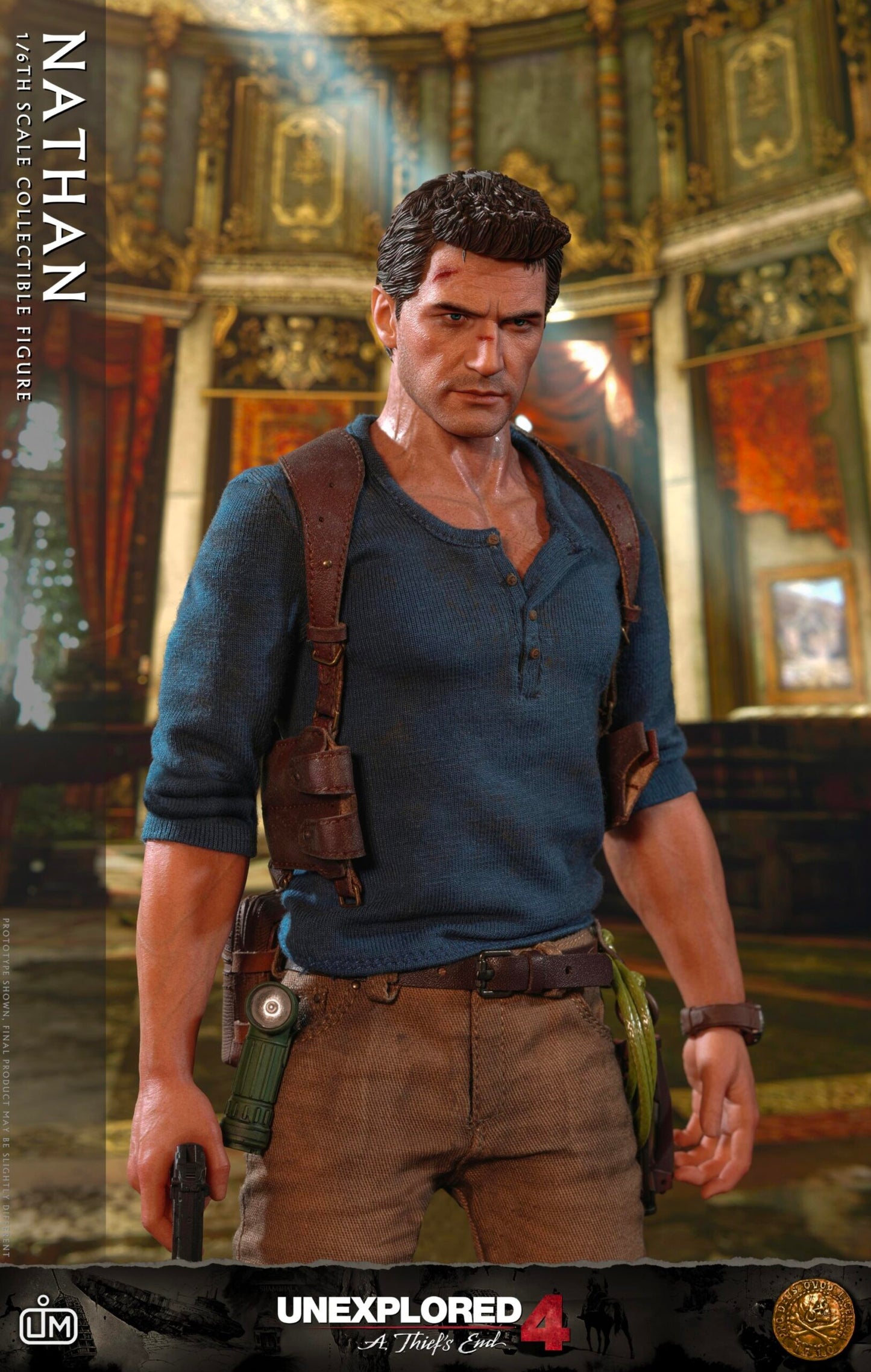 LIMTOYS – Nathan Drake 1/6 Scale Collectible Figure (Uncharted 4) Videogame