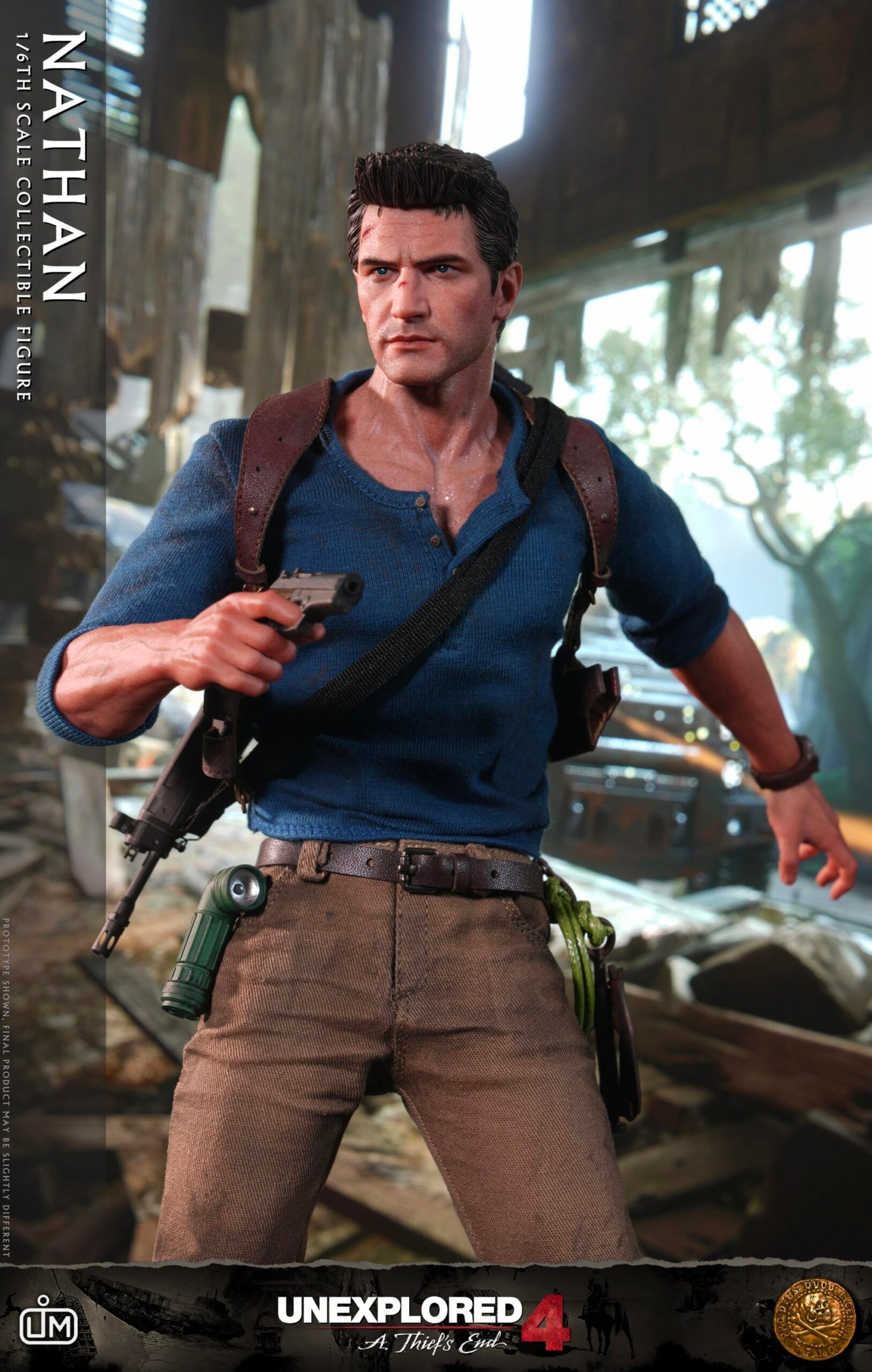 LIMTOYS – Nathan Drake 1/6 Scale Collectible Figure (Uncharted 4) Videogame