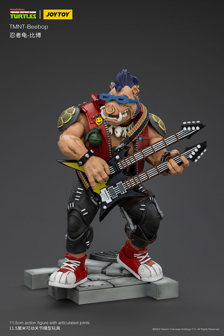 JoyToy TMNT Bebop action figure with punk accessories – Available from Sugoi Collectible NZ & ships to Australia