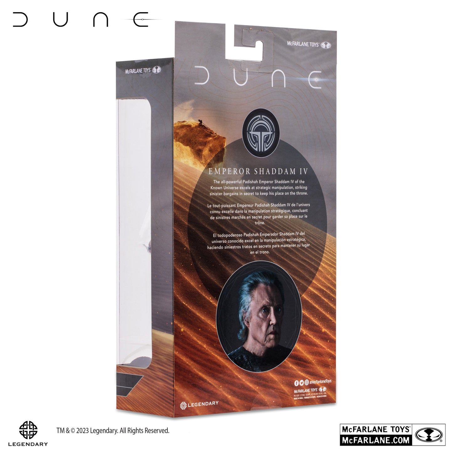 McFarlane Toys x Dune 2 - EMPEROR SHADDAM IV (DUNE: PART TWO)