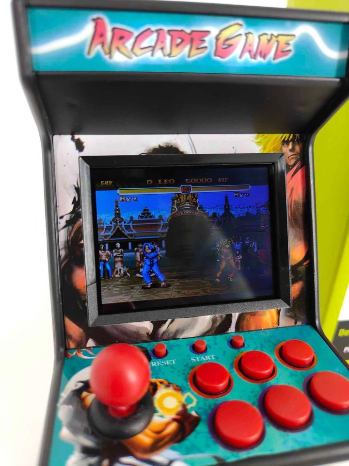 Mini Arcade 156 games in 1 Street fighter 2 mortal combat, ninja turtle etc