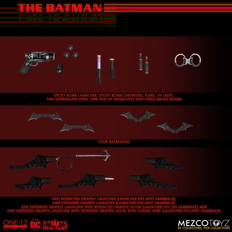 Mezco DC One:12 Collective The Batman (New Batman)