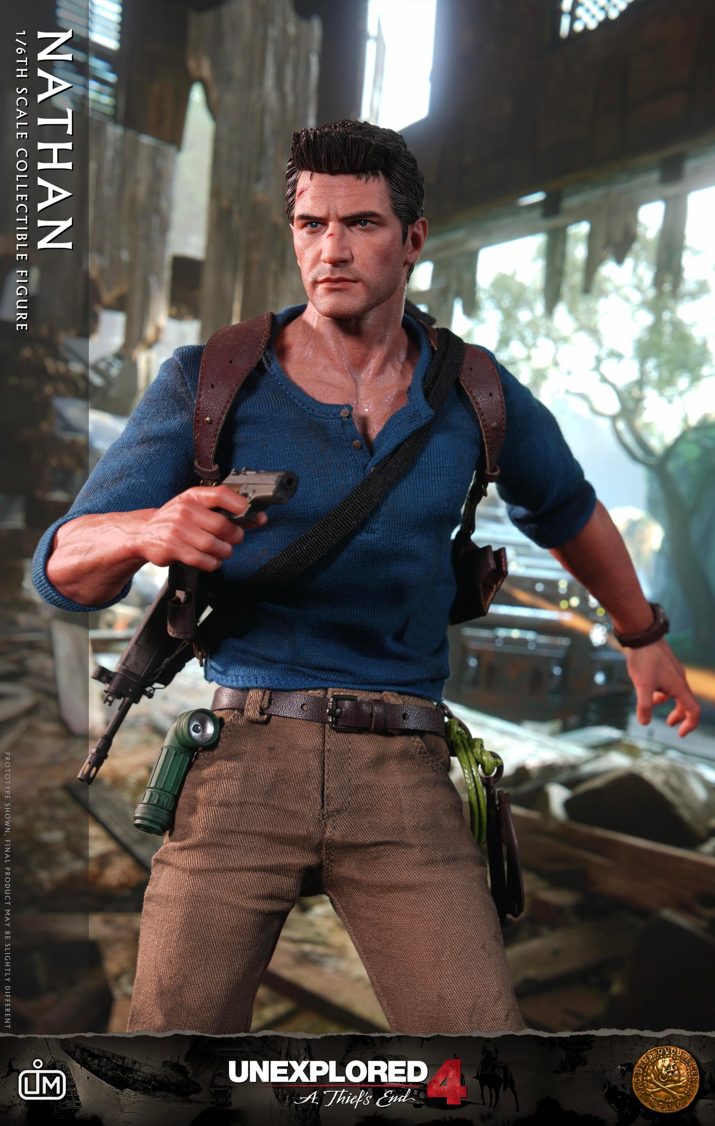 LIMTOYS – Nathan Drake 1/6 Scale Collectible Figure (Uncharted 4) Videogame