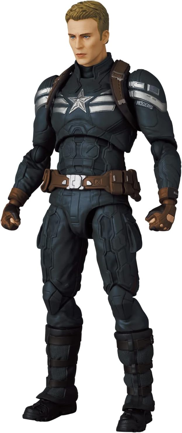 Marvel Captain America (Stealth Suit) - Mafex Action Figure