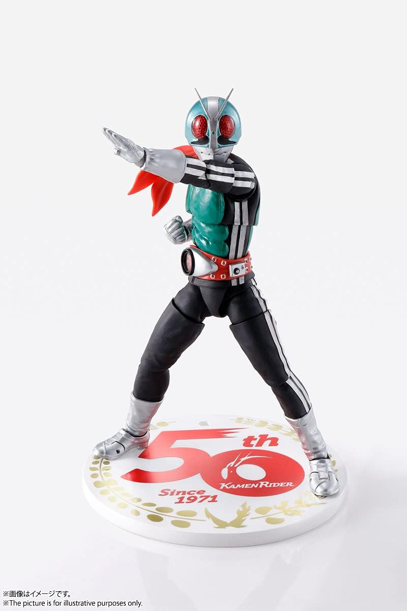 Bandai S.H.Figuarts Masked Rider 1 50Th Anniversary Version Action Figure