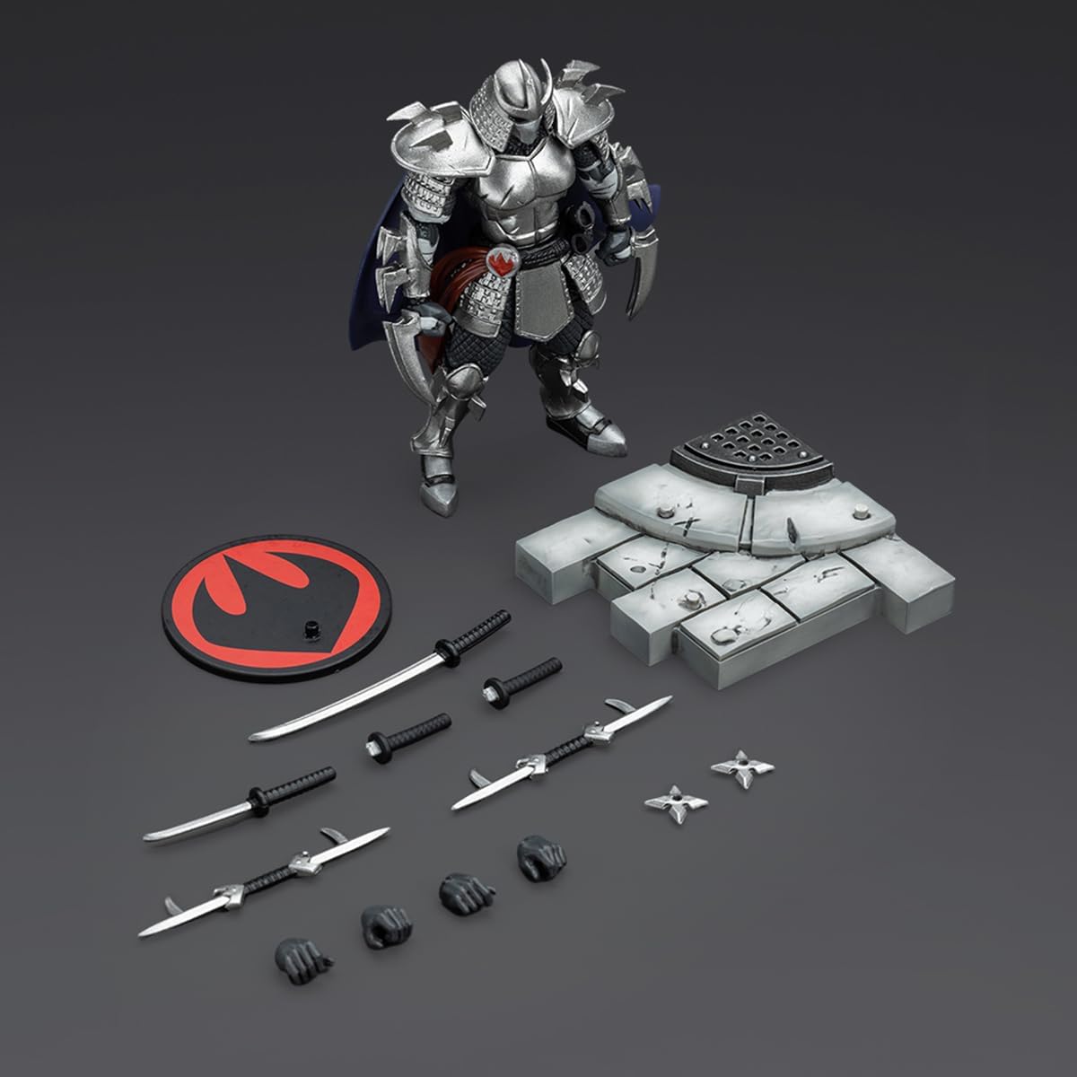 JOYTOY 1/18 TMNT- Shredder JT00157 Action Figure