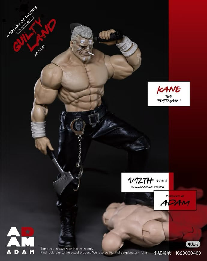MUFF ADAM Studio ADAM ADG-001 Guilty Land Kane 1/12 Scale Action Figure