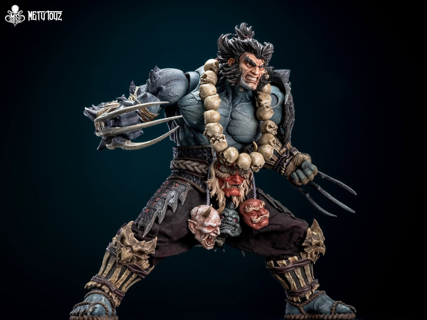 MetyToyz Adventurer World Oni-faced Asura Takigawa Head Sculpt Accessory Pack