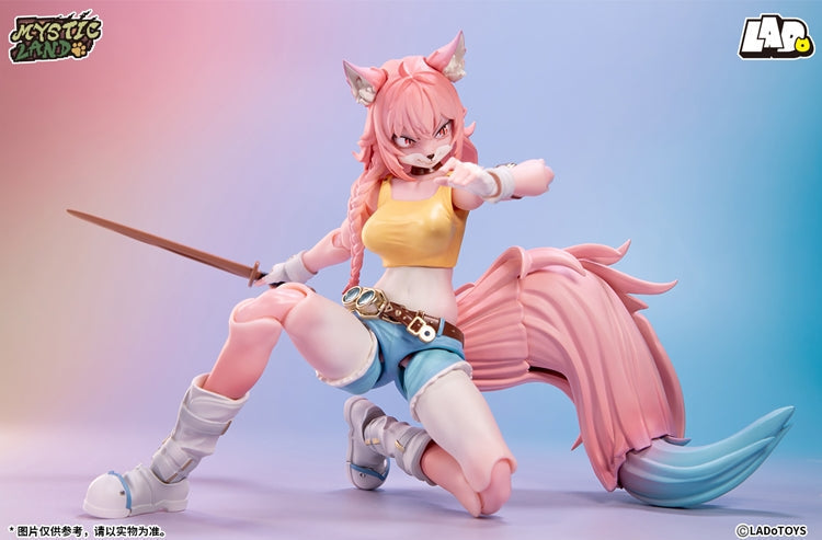 LADOTOYS Magic Continent Adventurer Squad Pt.2 Mender Liya Alopex Pink Limited Edition 1/12 Action Figure