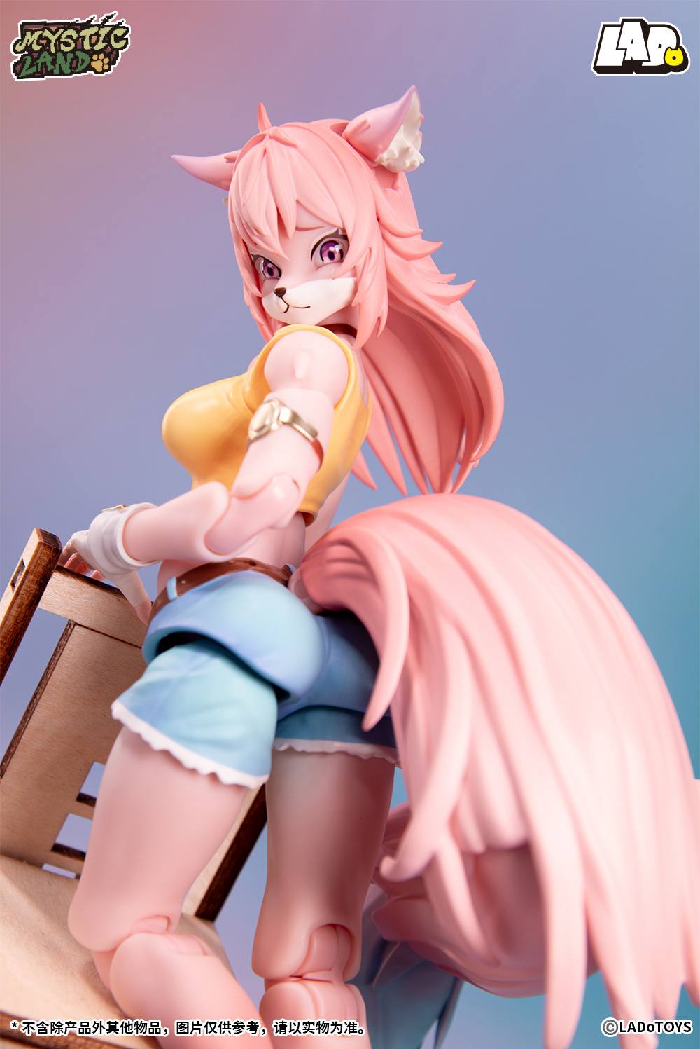 LADOTOYS Magic Continent Adventurer Squad Pt.2 Mender Liya Alopex Pink Limited Edition 1/12 Action Figure