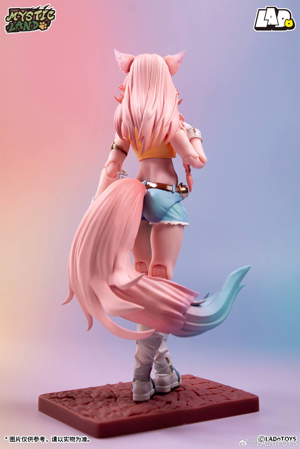 LADOTOYS Magic Continent Adventurer Squad Pt.2 Mender Liya Alopex Pink Limited Edition 1/12 Action Figure