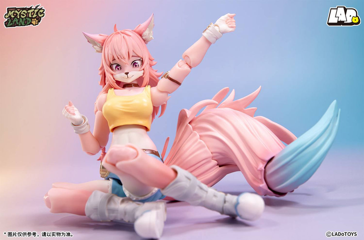 LADOTOYS Magic Continent Adventurer Squad Pt.2 Mender Liya Alopex Pink Limited Edition 1/12 Action Figure