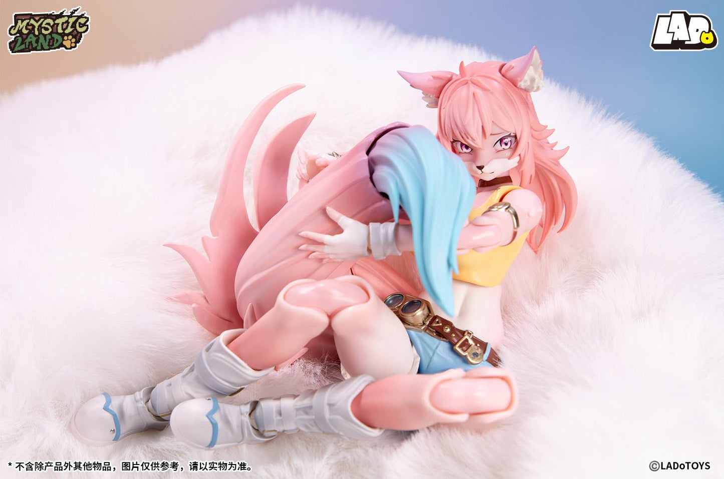 LADOTOYS Magic Continent Adventurer Squad Pt.2 Mender Liya Alopex Pink Limited Edition 1/12 Action Figure