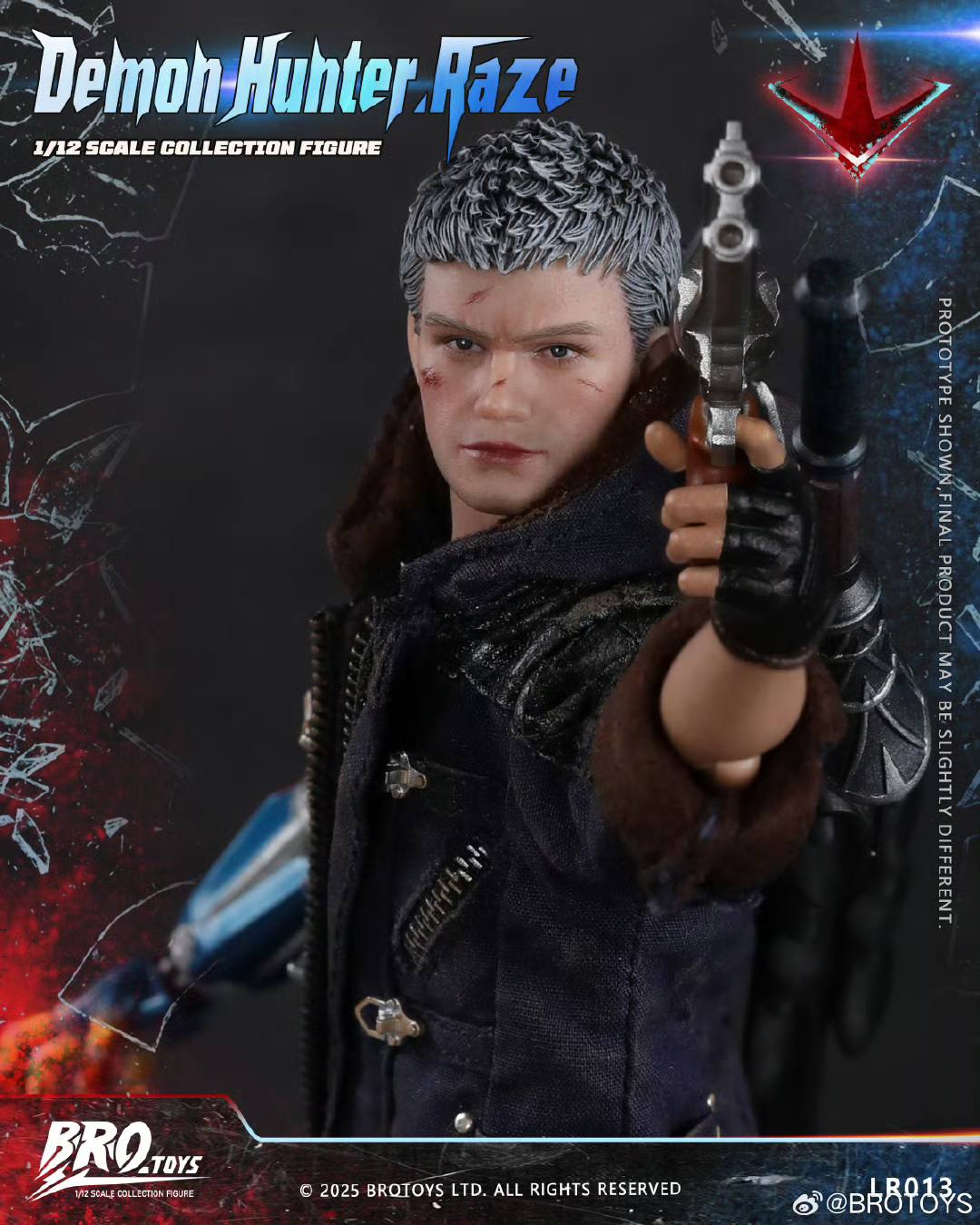 Pre-order BROTOYS Demon Hunter: Raze Action Figure 1/12 Scale – Pre-Order