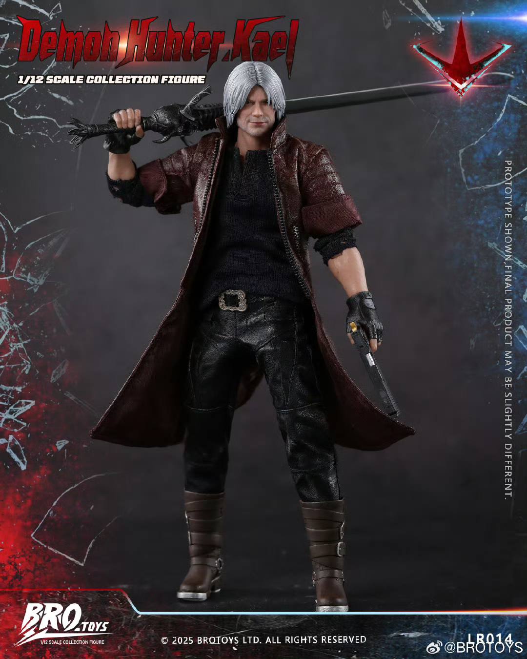 Pre-order BROTOYS Demon Hunter: Karl Action Figure 1/12 Scale – Pre-Order