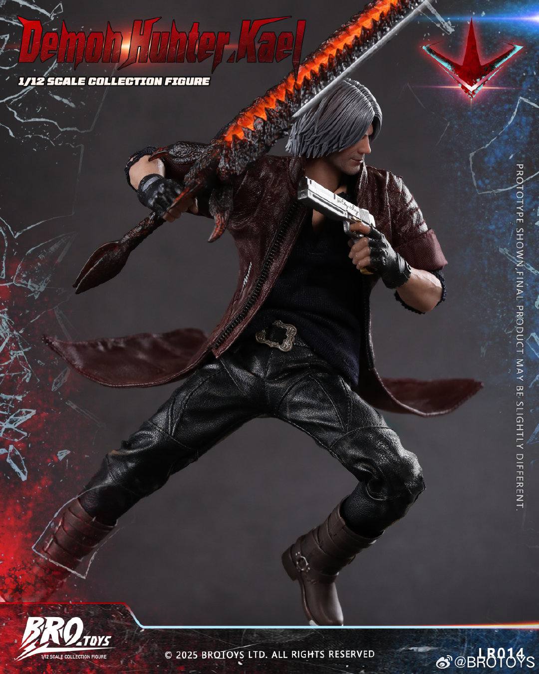 Pre-order BROTOYS Demon Hunter: Karl Action Figure 1/12 Scale – Pre-Order