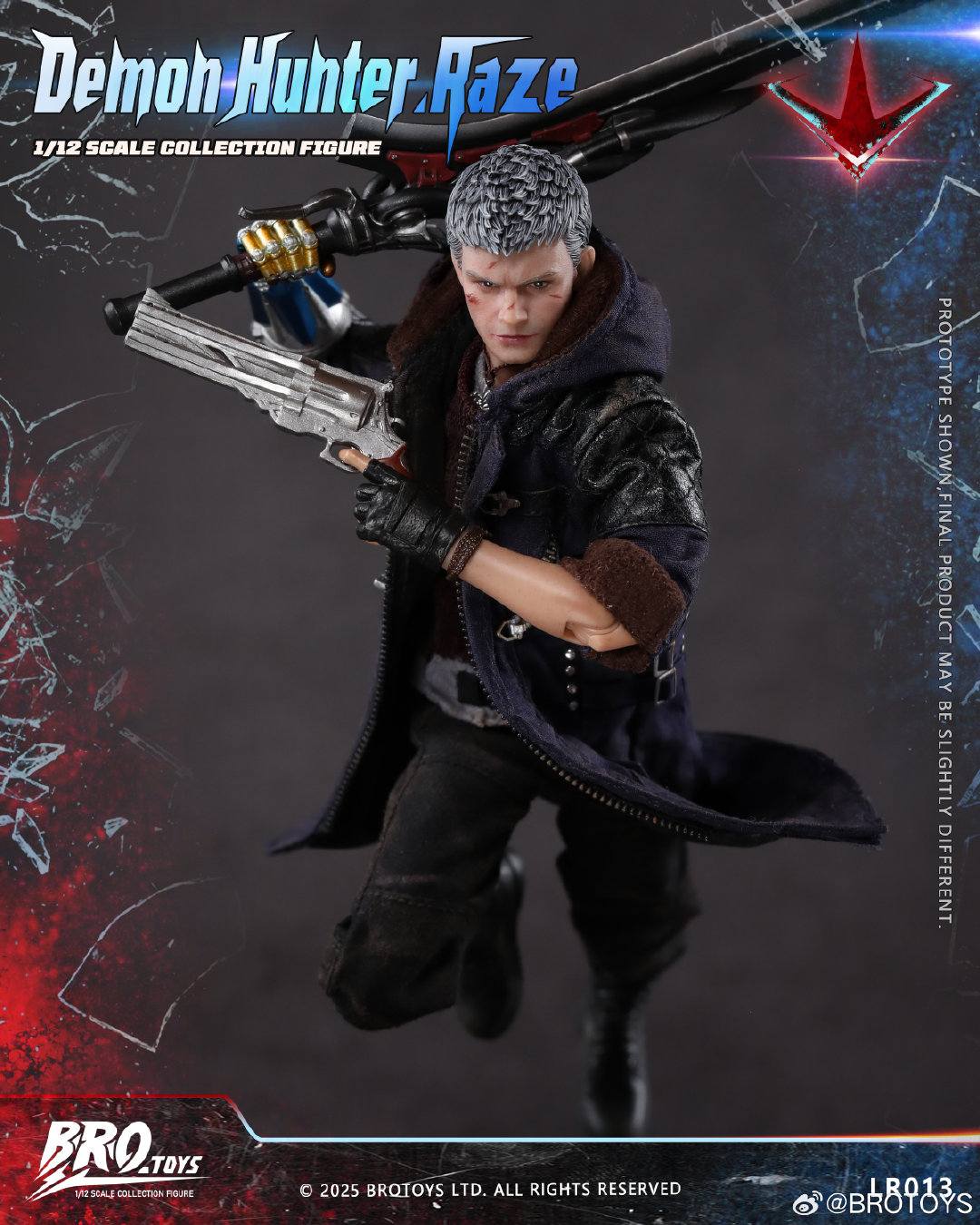 Pre-order BROTOYS Demon Hunter: Raze Action Figure 1/12 Scale – Pre-Order