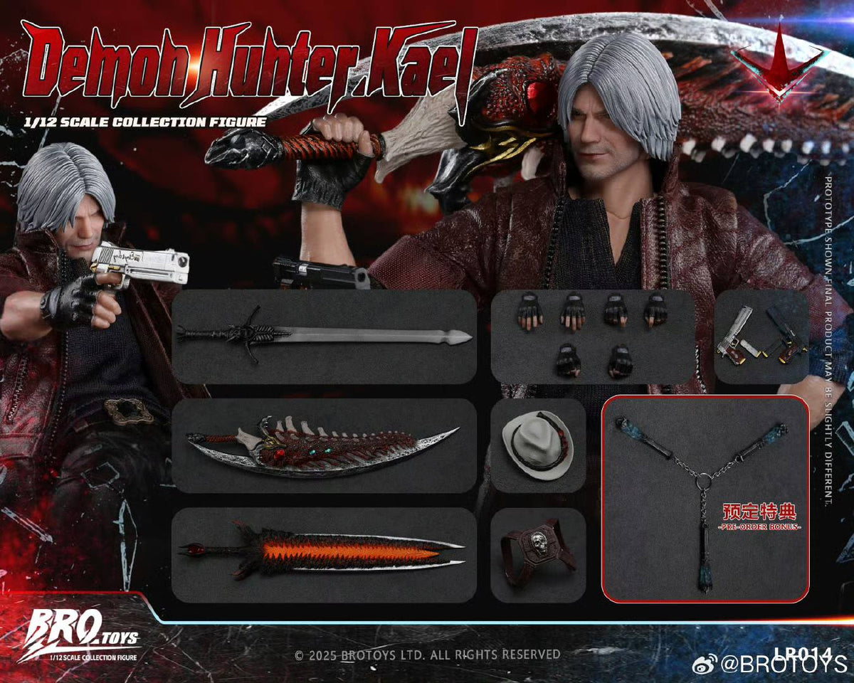 Pre-order BROTOYS Demon Hunter: Karl Action Figure 1/12 Scale – Pre-Order