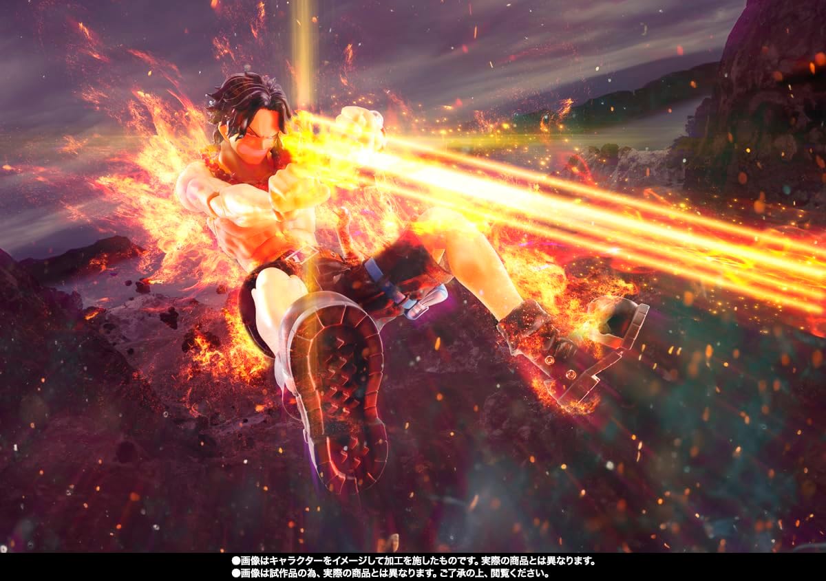 Bandai Spirit One Piece S.H.Figuarts Portgas D. Ace (Fire Fist) Action Figure