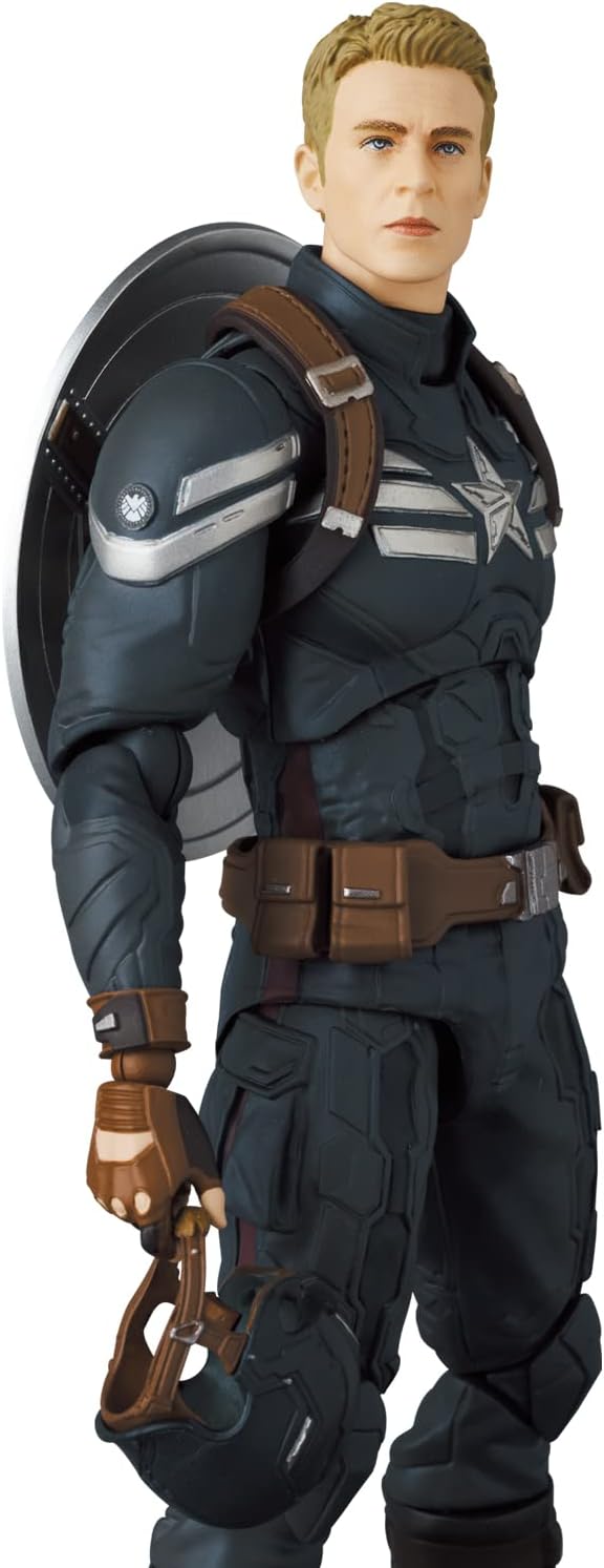Marvel Captain America (Stealth Suit) - Mafex Action Figure
