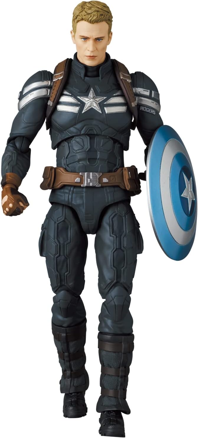 Marvel Captain America (Stealth Suit) - Mafex Action Figure