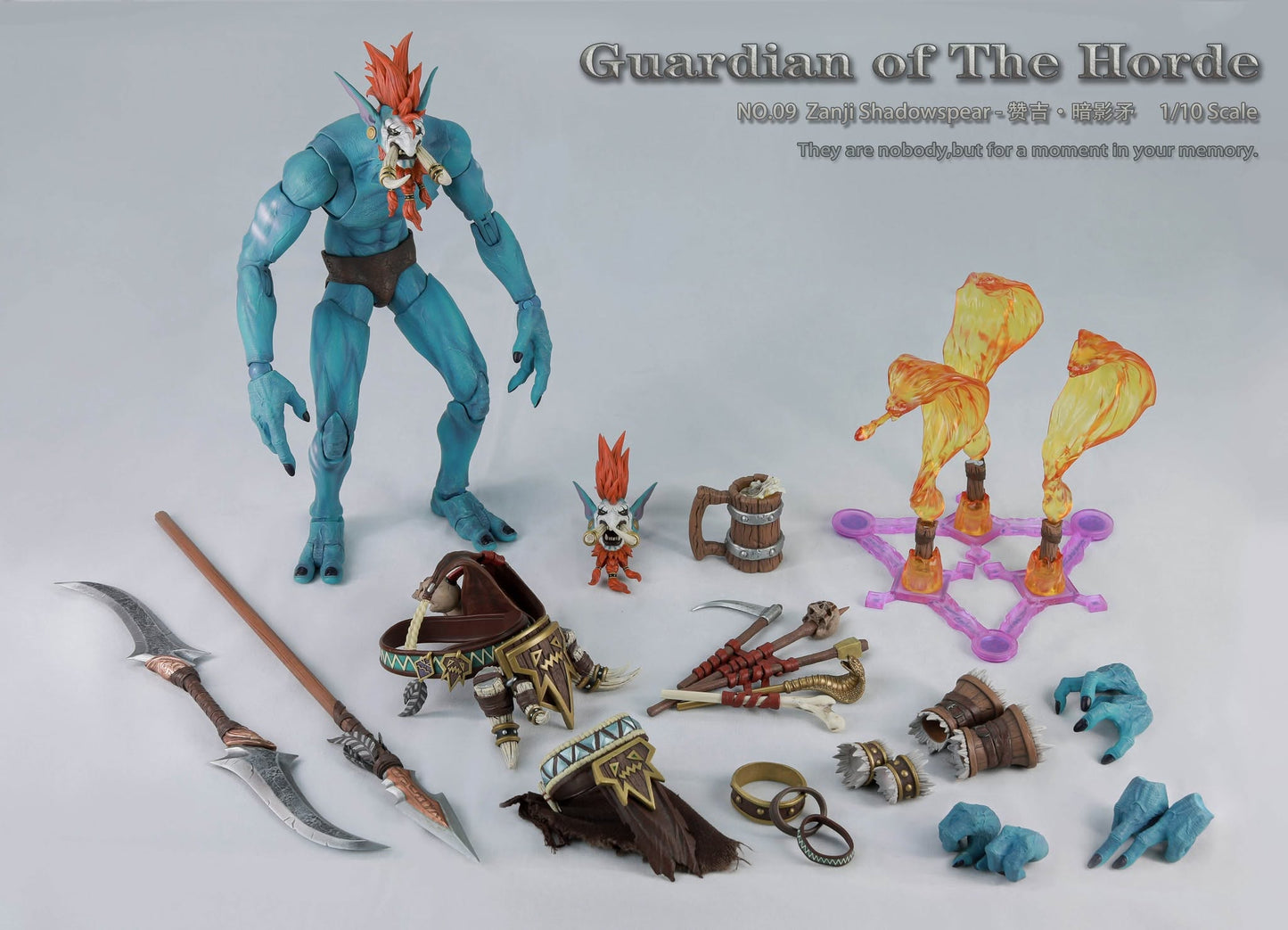 (Pre-order) Grey Knight 1/10 Mithrill: Guardian of The Horde No.09 Zanji Shadowspear Action Figure