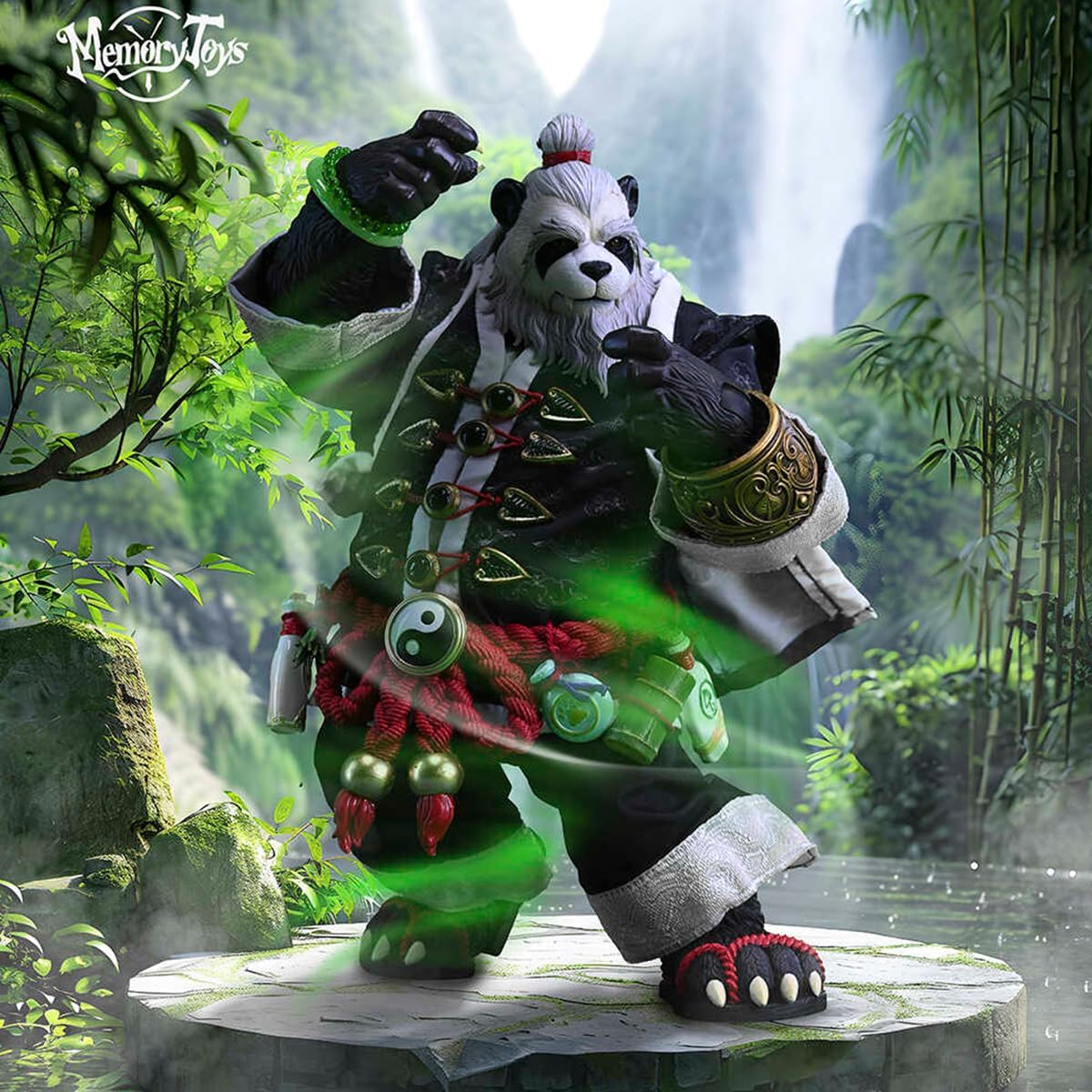 Metytoyz Memory Toys Action Figure 7-inch Accessory: Pandaren Wanderer Wu Qinglie