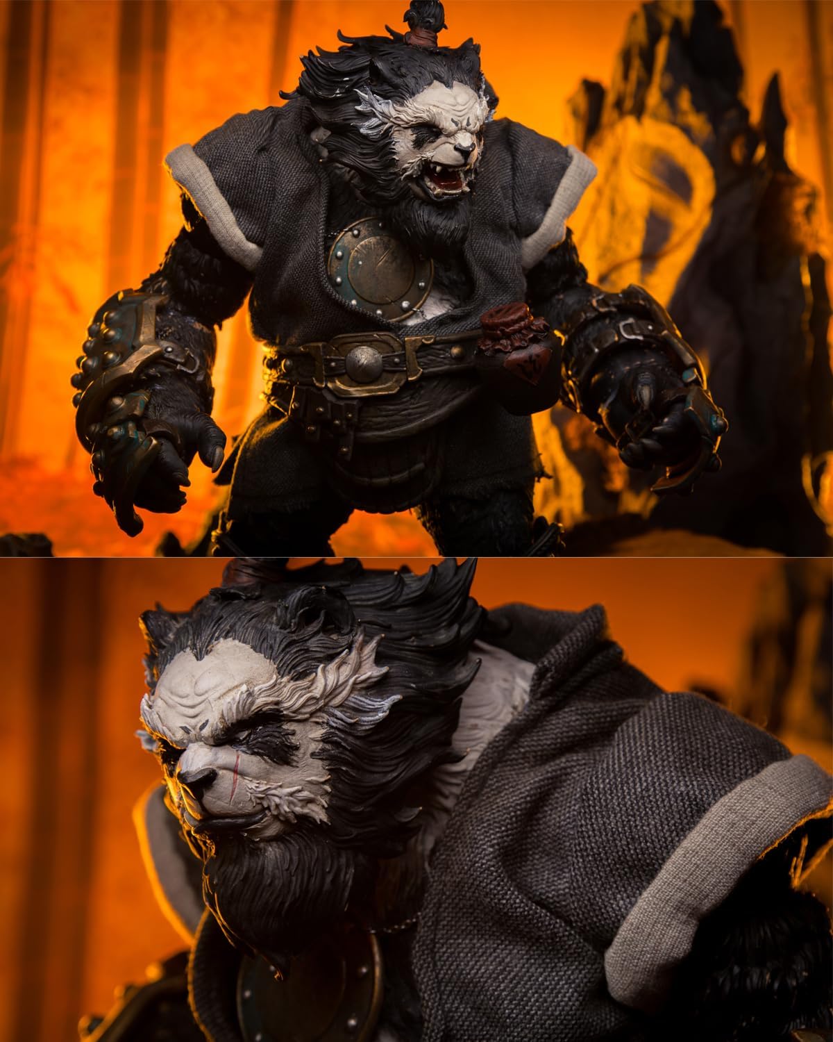 FuRay Planet Panda Brothers 1/12 Scale Figure Two-Pack (With Bonus)