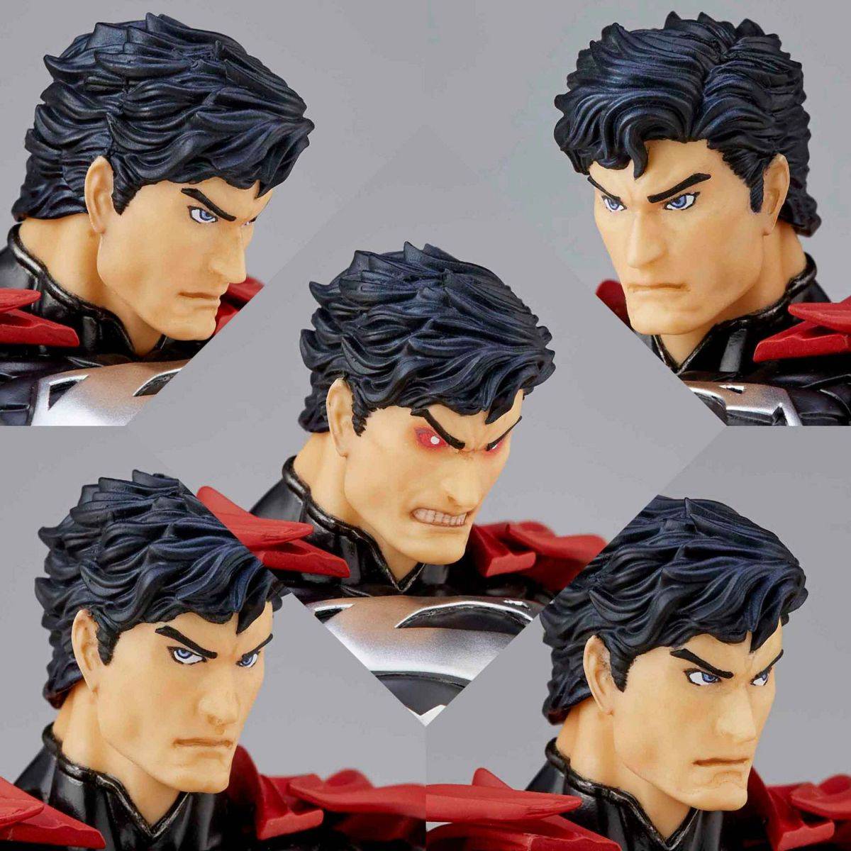DC Comics: The New 52 – Amazing Yamaguchi Revoltech No.027EX Superman (Black Suit)