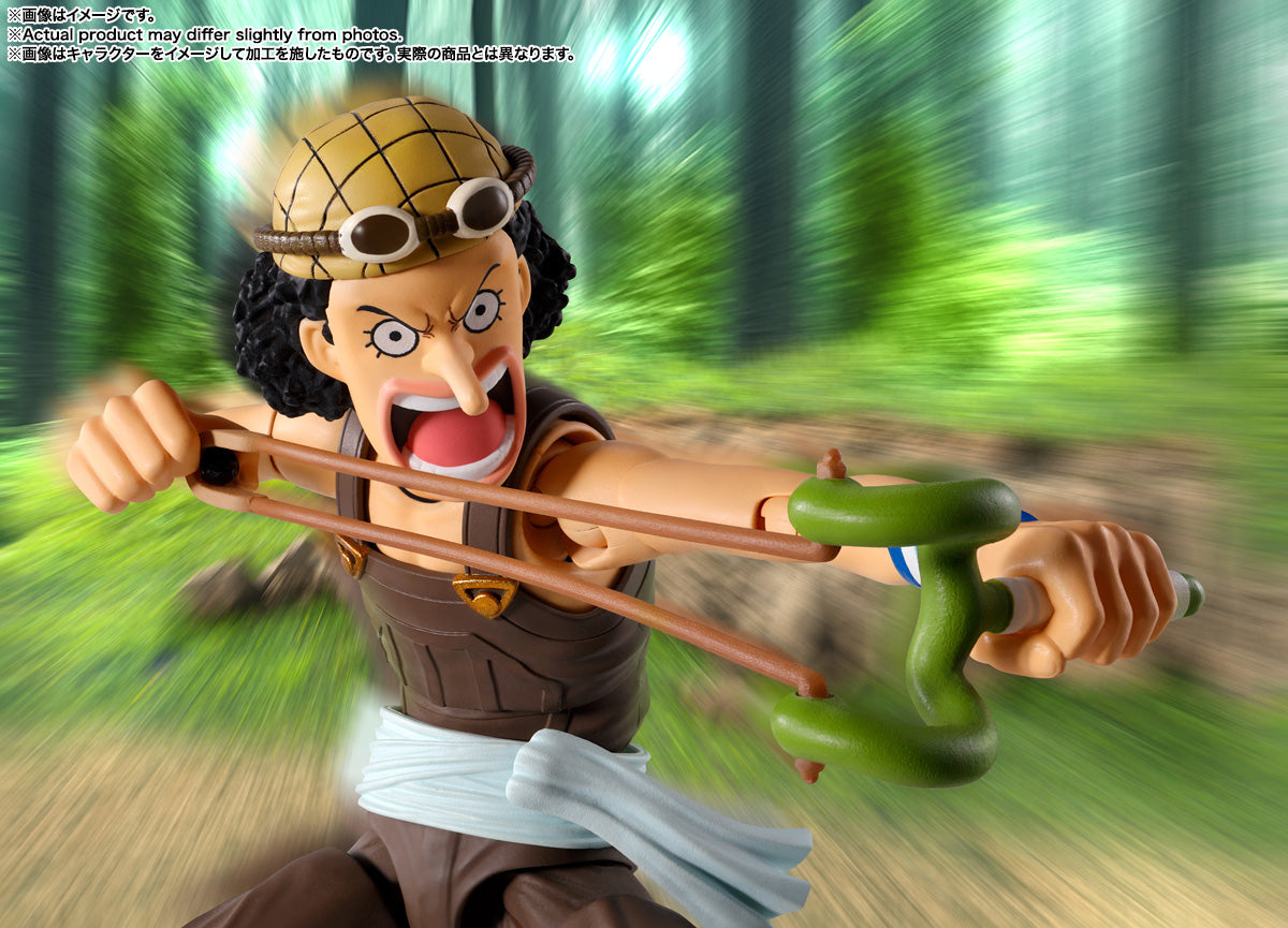Bandai SHF One Piece - Usopp -Romance Dawn- S.H.Figuarts Action Figure 1/12