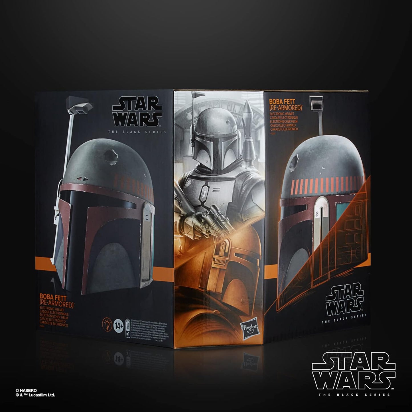 STAR WARS - The Black Series - Boba Fett (Re-Armored) Premium Electronic Helmet