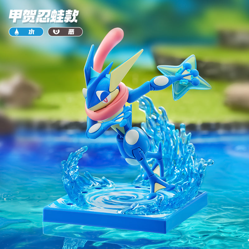 Blokees Pokémon Classic Version L – Greninja (Assembled Model Kit)