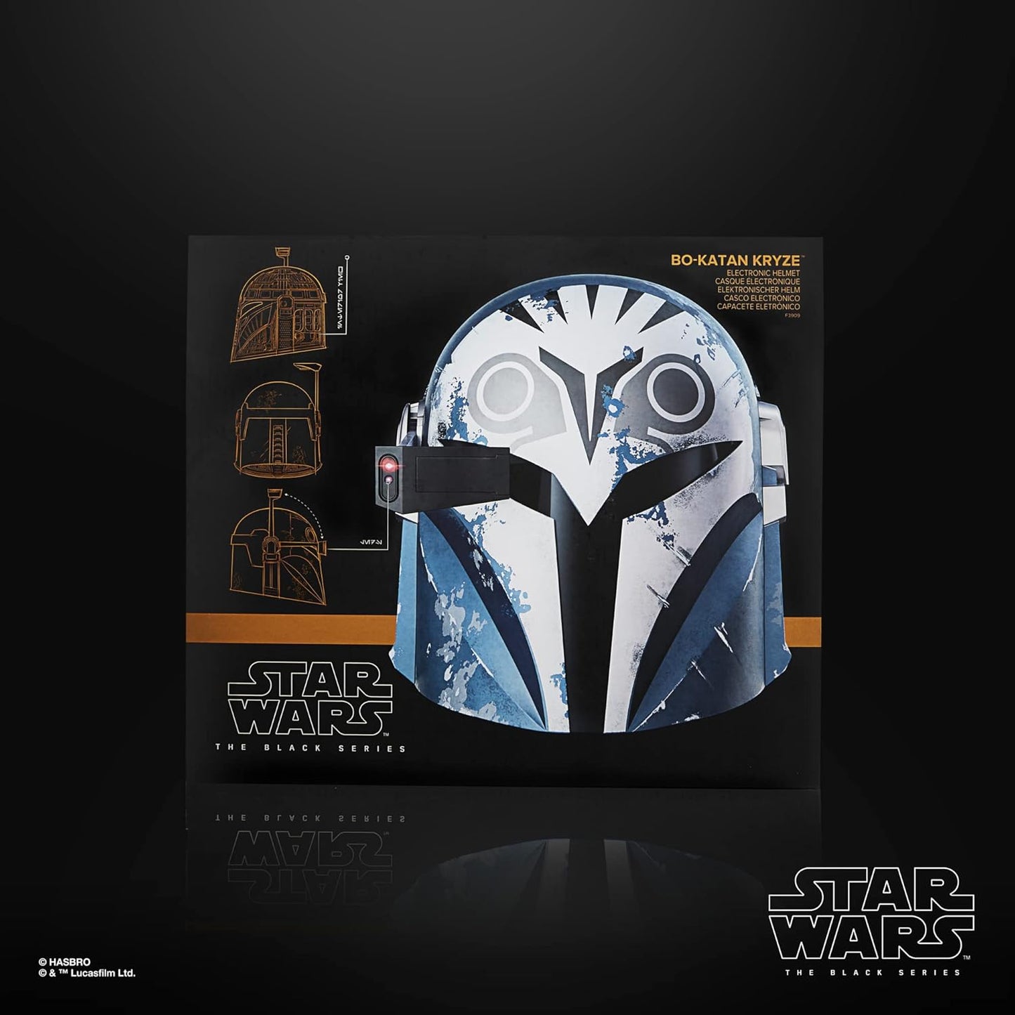 STAR WARS The Black Series Bo-Katan Kryze Premium Electronic Helmet, The Mandalorian Roleplay Collectible