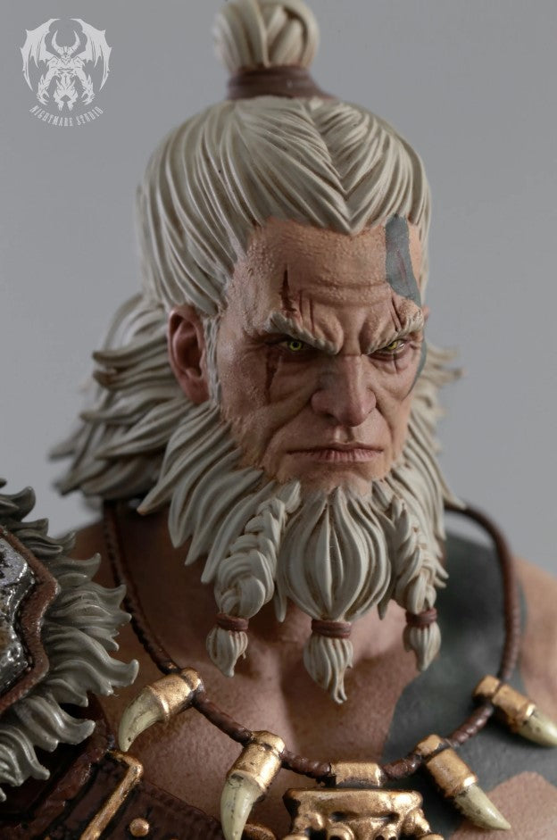 Barbarian berserker Action Figure, 1/12 scale size approx.18cm. By Nightmare Studio.