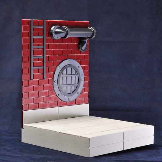 3D Printed Diorama – 1/12 Scale Underground Sewer Scene | TMNT-Inspired