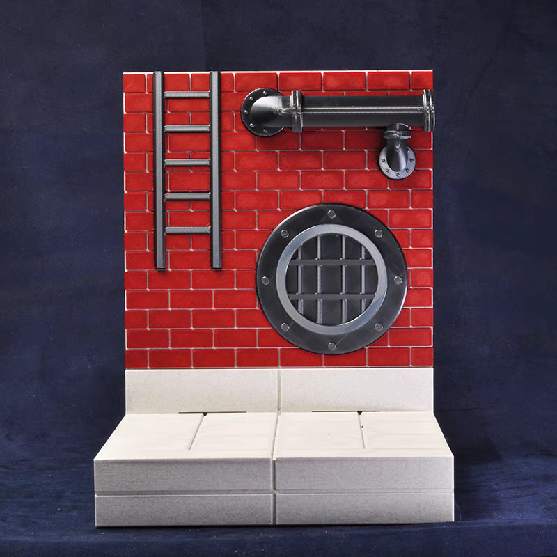3D Printed Diorama – 1/12 Scale Underground Sewer Scene | TMNT-Inspired