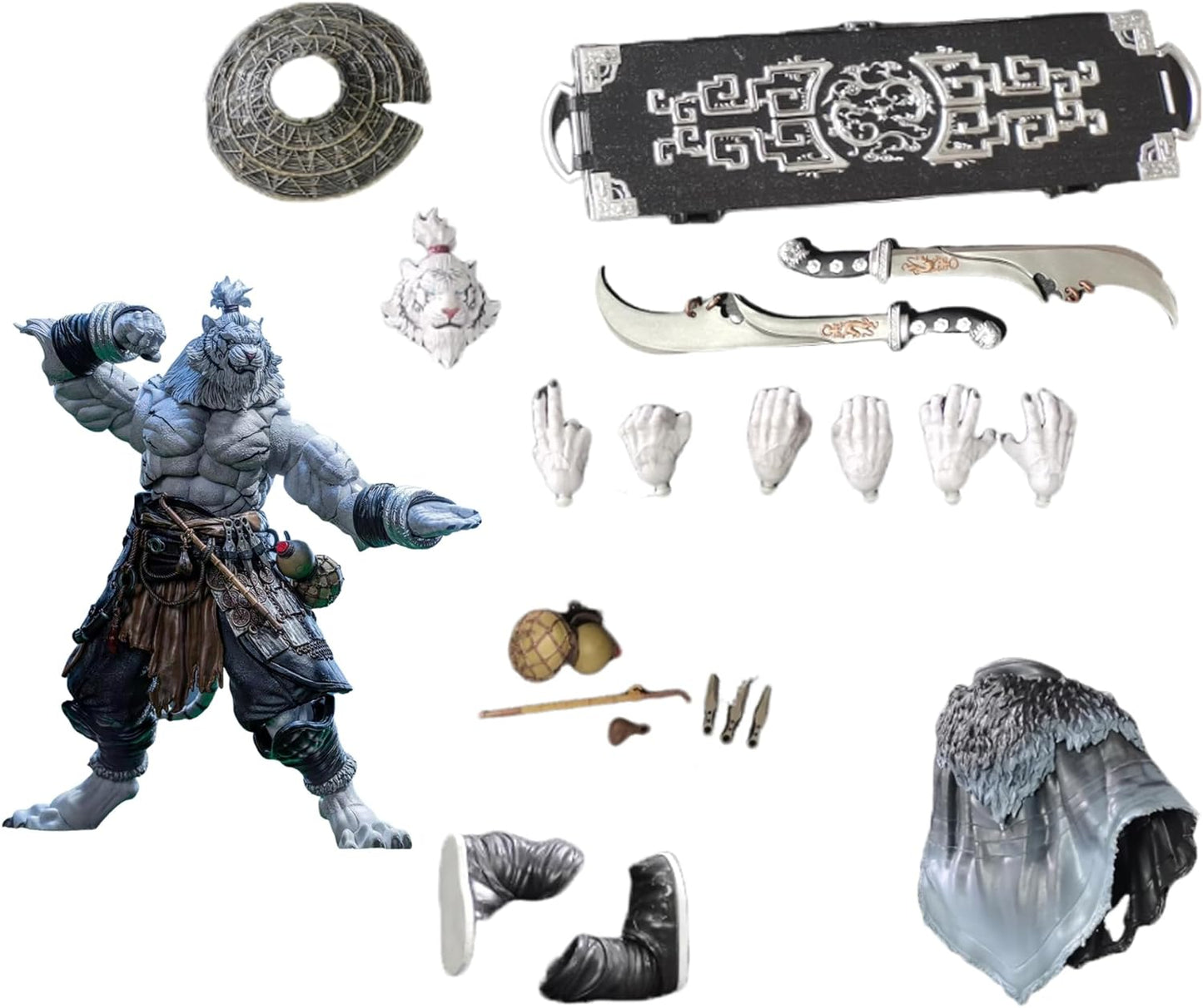 FuRay Planet Blade Master Weng (White Tiger) 1/12 Scale Exclusive Action Figure