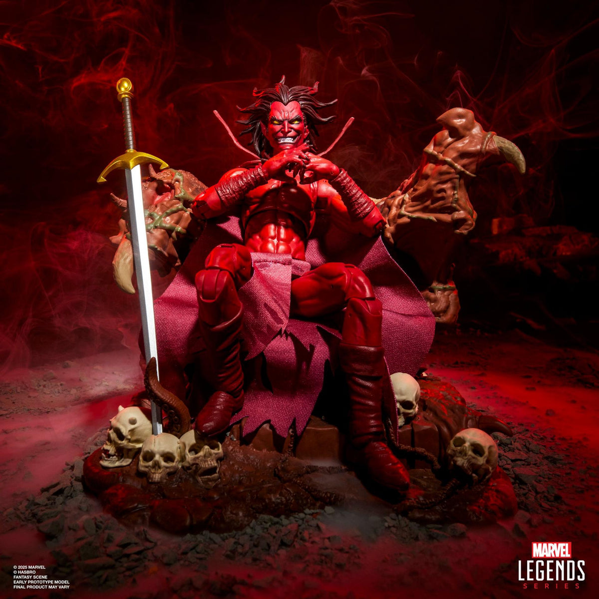 (Pre-order) Hasbro Marvel Legends Series Marvel’s Mephisto with Infernal Throne 1/12 Action Figure