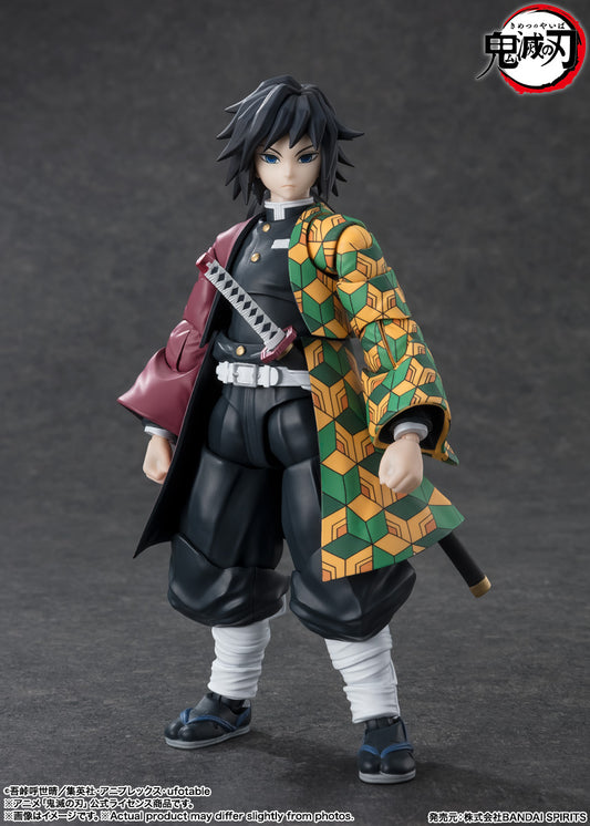 Bandai S.H.Figuarts Demon Slayer - Giyu Tomioka (Reissue) 1/12 Action Figure