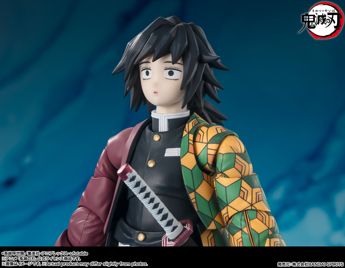 (Pre-order)Bandai S.H.Figuarts Demon Slayer - Giyu Tomioka (Reissue) 1/12 Action Figure