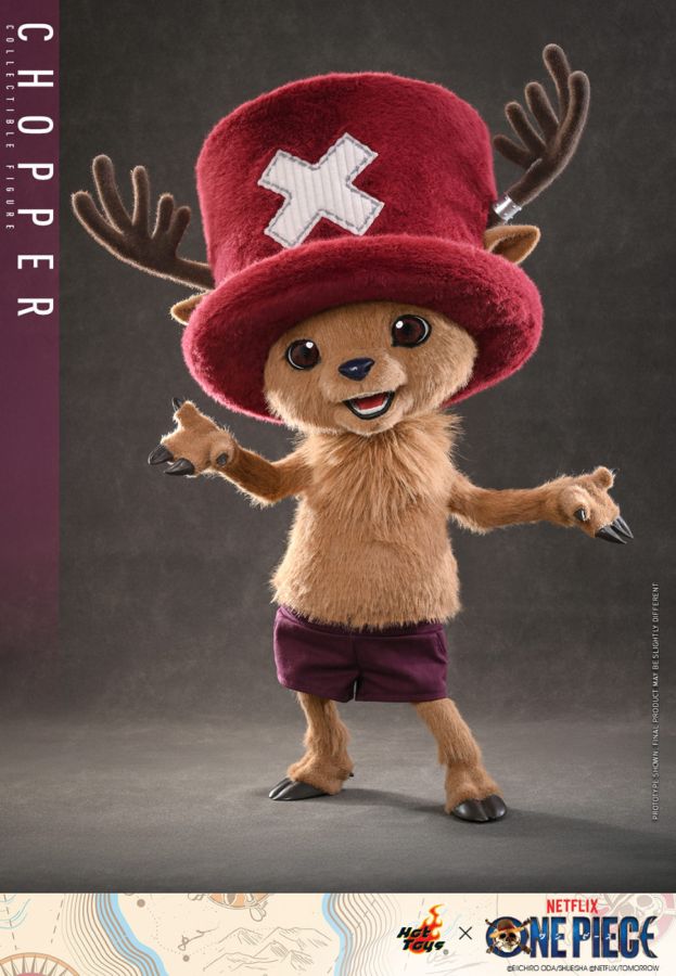 (Pre-order) Hot Toys One Piece (Netflix) Tony Tony Chopper Collectible Plush Figure