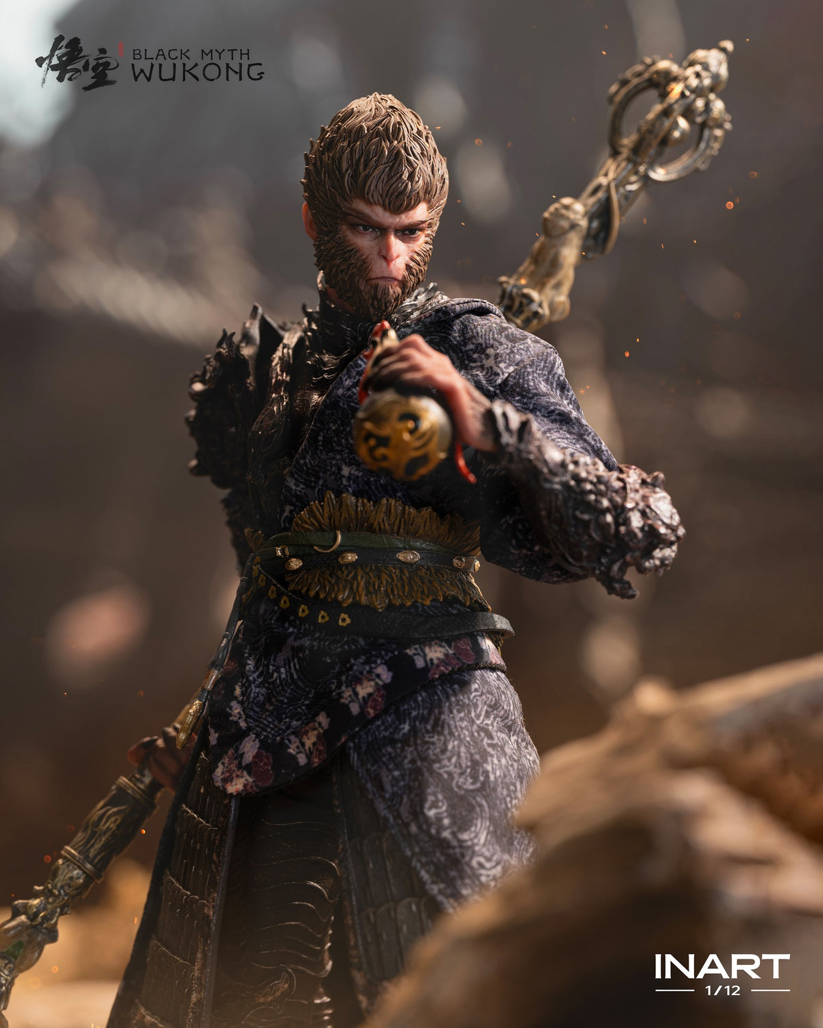 INART x Game Science Black Myth: Wukong – The Destined One Deluxe Version 1/12 Action Figure