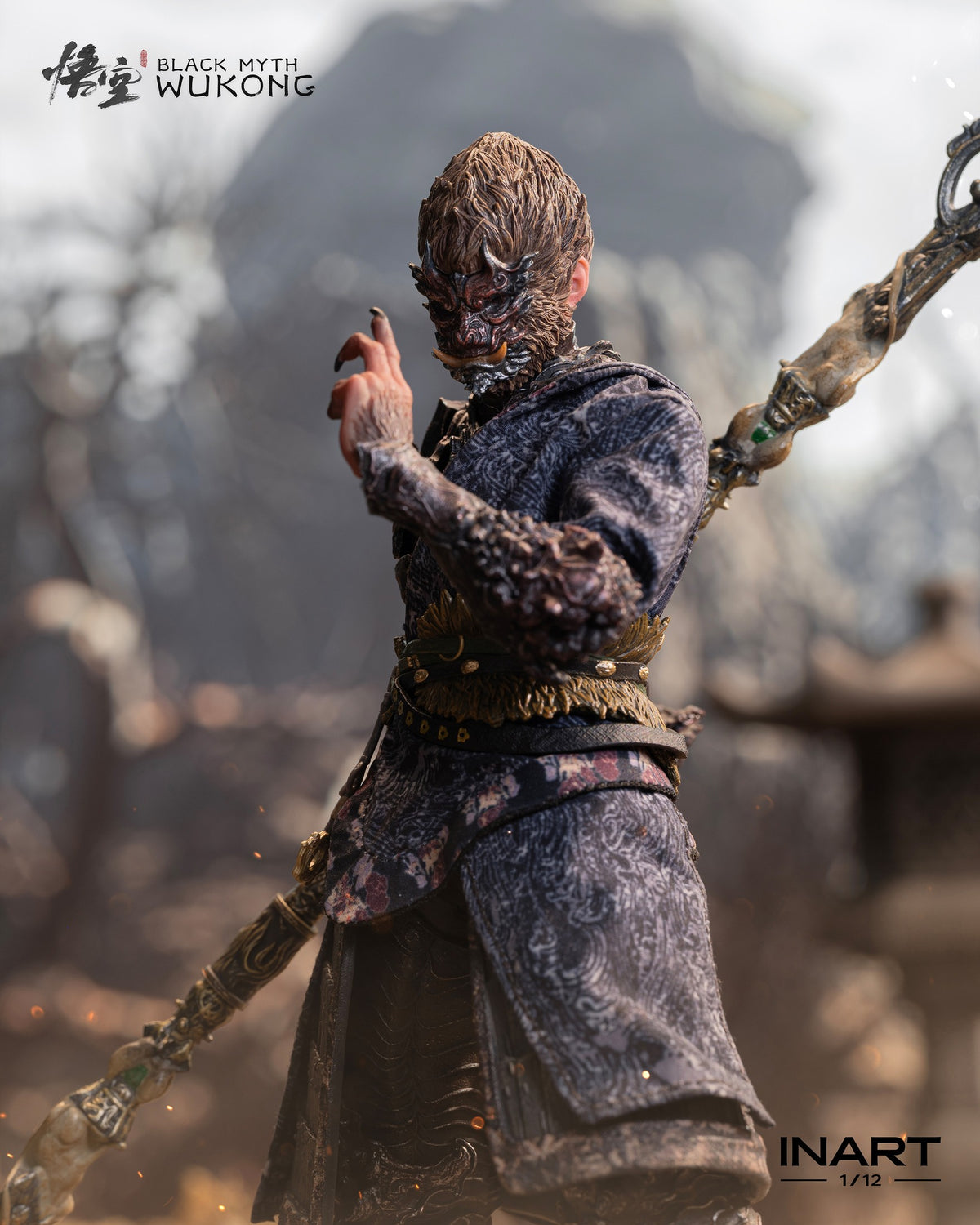 INART x Game Science Black Myth: Wukong – The Destined One Deluxe Version 1/12 Action Figure